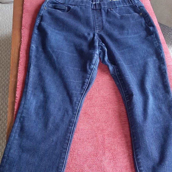 Lands‎ End elastic waist jeans - Picture 1 of 4